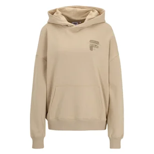 Damska Bluza FILA BAKUM OVERSIZED FAW0444-70015 – Beżowy - Bluzy damskie - miniaturka - grafika 1
