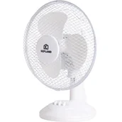 Wentylatory - Kepland Wentylator stołowy 32 W biały - miniaturka - grafika 1