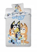 Pościel dla dzieci - POŚCIEL bawełniana Blue i Bingo 140x200 cm BLUEY - miniaturka - grafika 1