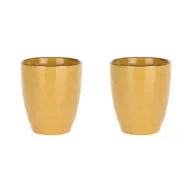 Kubki - ROSE&TULIPANI CONCERTO OCRA Zestaw 2 kubków 330 ml - miniaturka - grafika 1