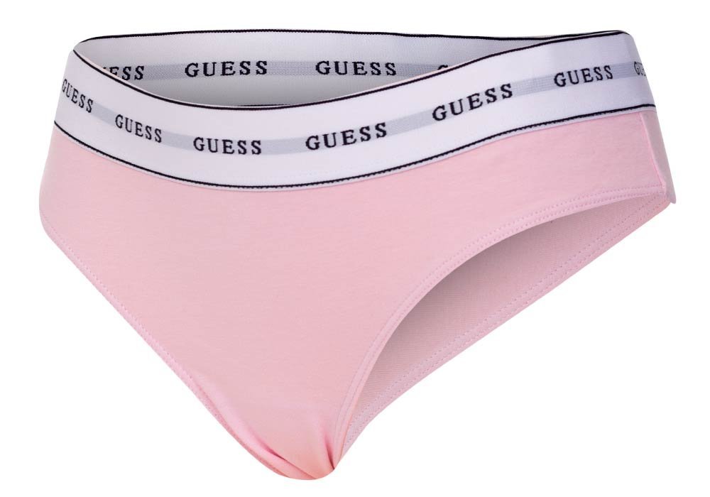 GUESS MAJTKI DAMSKIE FIGI CARRIE BRIEF PINK O97E02JR04P G6H1 - Rozmiar: XS