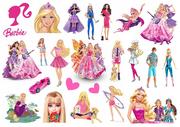 Prace ręczne dla dzieci - TATUAŻE DLA DZIECI ZMYWALNE BARBIE Y6 - miniaturka - grafika 1