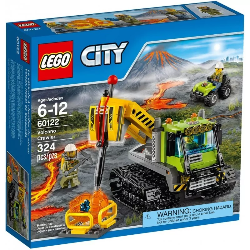 LEGO City Łazik wulkaniczny 60122