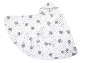 Okrycia kąpielowe dla dzieci - Kerstin OKRYCIE KĄPIELOWE MUŚLINOWE Z KAPTURKIEM - miniaturka - grafika 1