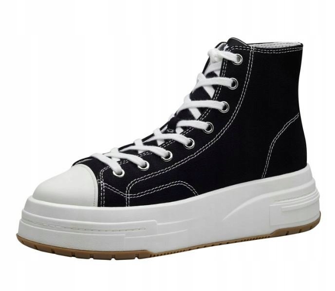 TAMARIS TRAMPKI DAMSKIE CZARNE WYSOKIE 40 1S3Z