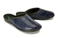 Kapcie damskie - ADANEX DIL3 DIANA 25529 GR/CZ granat/czarny, kapcie damskie - Adanex - miniaturka - grafika 1