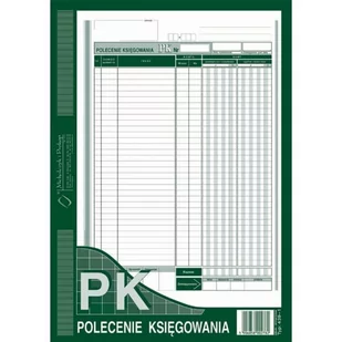 Michalczyk&Prokop Polecenie księgowania A4 (439-1) - Druki akcydensowe - miniaturka - grafika 3