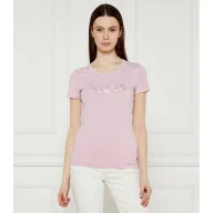 Koszulki i topy damskie - GUESS T-shirt Slim Fit - miniaturka - grafika 1