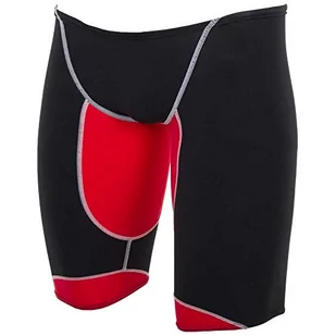 Mosconi Chłopięce kąpielówki Niño Trigger Jammer, czarne/czerwone, rozmiar uniwersalny - Kąpielówki dla chłopców - miniaturka - grafika 1