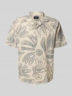 Koszule męskie - Koszula casualowa z listwą guzikową - miniaturka - grafika 1