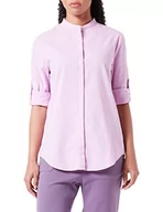 Bluzy damskie - BOSS Damska bluza C_Befelize_19 Blouse, Open Pink696, 44 - miniaturka - grafika 1