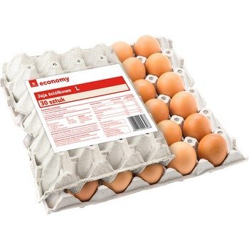 Jaja ściółkowe 30 sztuk rozmiar L