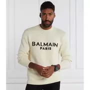 Balmain Wełniany sweter | Regular Fit