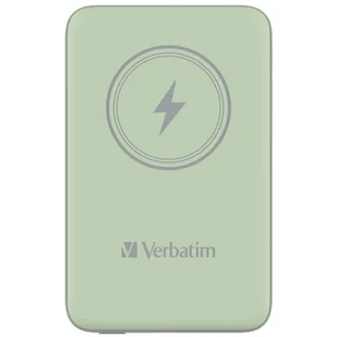Verbatim Charge 'n' Go 10000mAh Wireless Magnetic zielony - Powerbanki - miniaturka - grafika 2