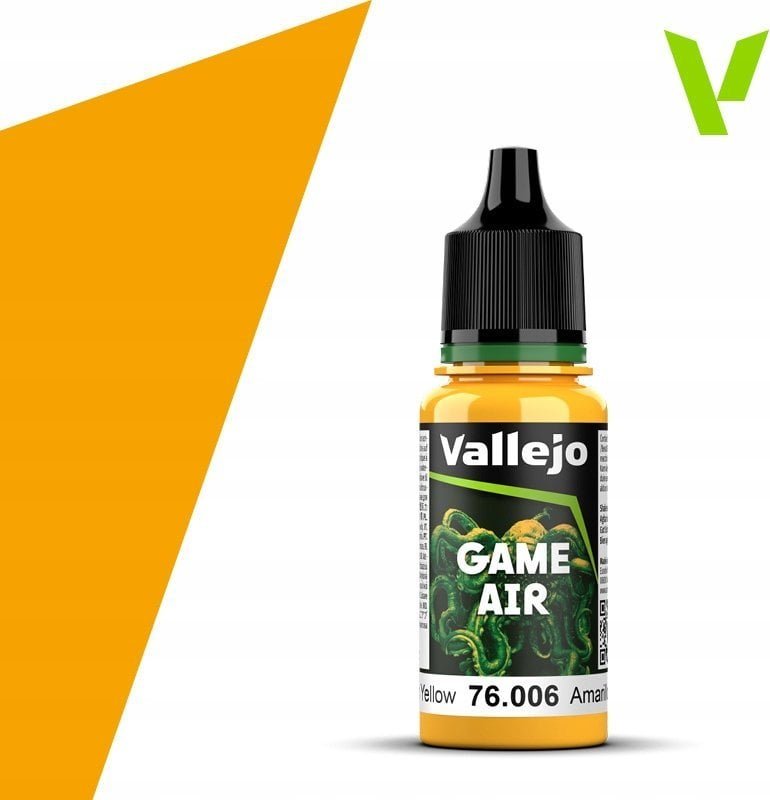 Vallejo Vallejo: 76.006 - Game Air - Sun Yellow 18 ml