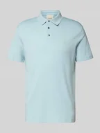 Koszulki męskie - Koszulka polo o kroju relaxed fit z wyhaftowanym logo model ‘SUPIMA’ - miniaturka - grafika 1