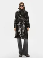 Płaszcze damskie - Silvian Heach Płaszcz przejściowy CVA23215TR Czarny Regular Fit - miniaturka - grafika 1