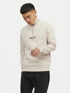 Bluzy męskie - Jack&Jones Bluza Vesterbro 12241777 Beżowy Relaxed Fit - miniaturka - grafika 1