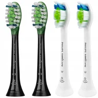 Końcówki do szczoteczek elektrycznych - 4x Końcówki Philips Sonicare White Diamond Clean - miniaturka - grafika 1