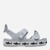 Buty dla chłopców - Sandały chłopięce Crocs Crocband Cruiser Shark Sandal T 210031-007 24-25 Szare (196265680061) - miniaturka - grafika 1