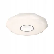 Lampy ścienne - Plafon okrągły Polux Led 39 x 6,5 cm biały 313492 - miniaturka - grafika 1