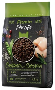 FITMIN FOR LIFE CAT CASTRATE CHICKEN - 8KG - Sucha karma dla kotów - miniaturka - grafika 2