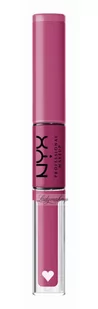 NYX Professional Makeup - SHINE LOUD HIGH PIGMENT LIP SHINE - Płynna, dwustronna pomadka do ust - 6.8 ml - HOTTIE HIJACKER - Szminki - miniaturka - grafika 1