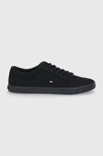 Tommy Hilfiger Tenisówki męskie kolor czarny - Trampki męskie - miniaturka - grafika 1