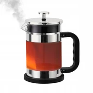 Zaparzacze i kawiarki - Zaparzacz szklany do kawy herbaty ziół mięty 800ml - miniaturka - grafika 1