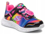 Buty dla dziewczynek - Buty Dziecięce SKECHERS Jumpsters 302215L/BKMT rozmiar 21 - miniaturka - grafika 1
