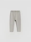 Spodenki dla niemowląt - Reserved - Bawełniane legginsy - ciemnoszary - miniaturka - grafika 1