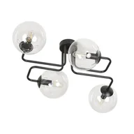 Lampy sufitowe - Emibig BRENDI 4 BL TRANSPARENT 831/4 lampa sufitowa 4x40W/E14 IP20 831/4 - miniaturka - grafika 1