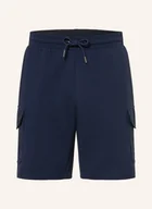 Spodenki damskie - Tommy Hilfiger Szorty Dresowe blau - miniaturka - grafika 1