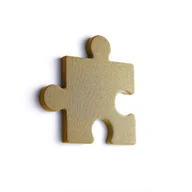 Płyty i maty izolacyjne - Panel akustyczny POLY, puzzel, 700x700x50 mm, ścienny, żółty - miniaturka - grafika 1