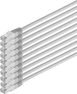 Kable miedziane - Kabel sieciowy S/CONN o maksymalnej łączności, kat. 6, S/FTP, PIMF, bezhalogenowy, VE10, 0,5 m (75711-H0.5-SET10) - miniaturka - grafika 1