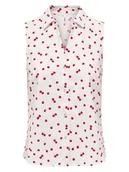 Bluzki damskie - ONLY Bluzka w kolorze białym - miniaturka - grafika 1