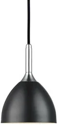 Halo Design - Bellevue Lampa Wisząca Ø14 Black/Chrome Halo Design - Lampy sufitowe - miniaturka - grafika 1