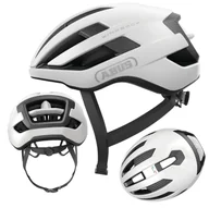 Kaski rowerowe - Kask rowerowy szosowy ABUS WINGBACK polar white M (54-58cm) - miniaturka - grafika 1