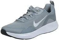 Trampki damskie - Nike Wearallday, Trampki damskie, Cząstek szary biały czarny, 38.5 EU - miniaturka - grafika 1