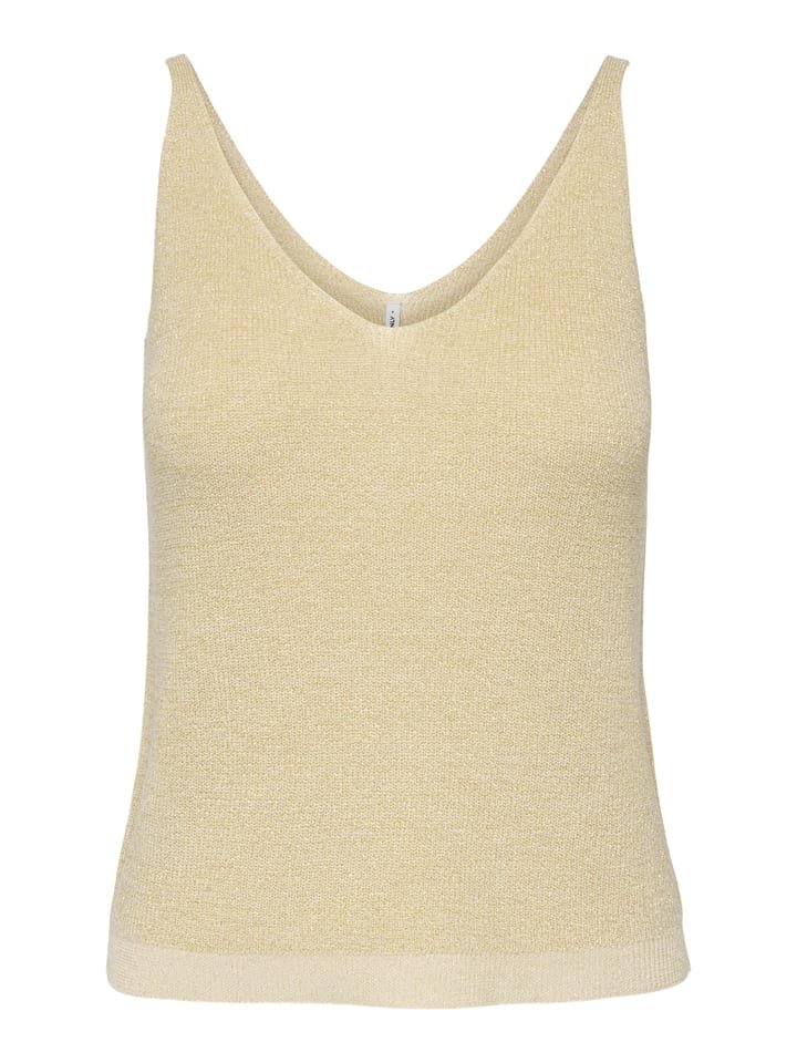 ONLY Top w kolorze beżowym