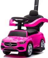 Chodziki - Pchacz Mercedes AMG c63 Różowy Jeździk, muzyka - miniaturka - grafika 1