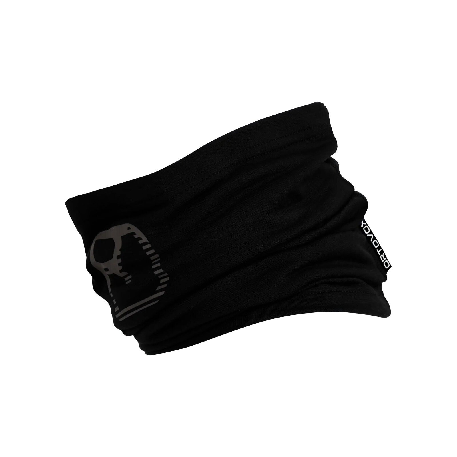 Komin Ortovox 120 Cool Tec Logo Neckwarmer Black Raven