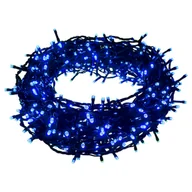 Oświetlenie świąteczne - Lampki zewnętrzne 500 LED flash zimny biały / niebieski na transformator 29,95 m Cortina - miniaturka - grafika 1