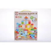 Klocki - Mega Creative Klocki drewniane, 102 elementy - miniaturka - grafika 1