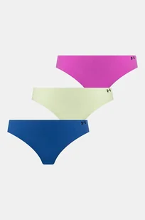 Under Armour brazyliany 3-pack kolor zielony - Majtki damskie - miniaturka - grafika 1
