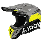 Kaski motocyklowe - Kask Cross Airoh Aviator Ace 2 Fury (2026) Żółty błyszczącyXL - miniaturka - grafika 1
