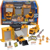 Samochody i pojazdy dla dzieci - Teamsterz JCB Zestaw budowlany pojazdy i figurki - miniaturka - grafika 1