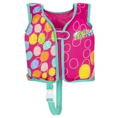 Sprzęt asekuracyjny i ratunkowy - Kamizelka do nauki pływania dla dzieci różowa M/L Bestway 32177 - miniaturka - grafika 1