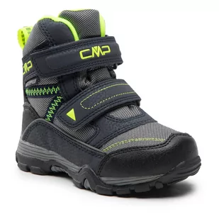 CMP Śniegowce Kids Pyry Snow Boot Wp 38Q4514 Antracite/Ghiaccio 20UF - Śniegowce damskie - miniaturka - grafika 1