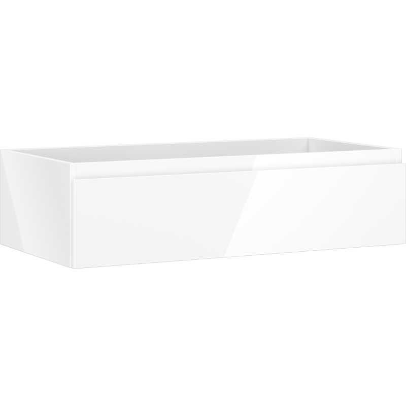 Mexen Orio szafka łazienkowa podumywalkowa 90 cm, 1 szuflada, biała połysk - 91A10-09023-1-BF00